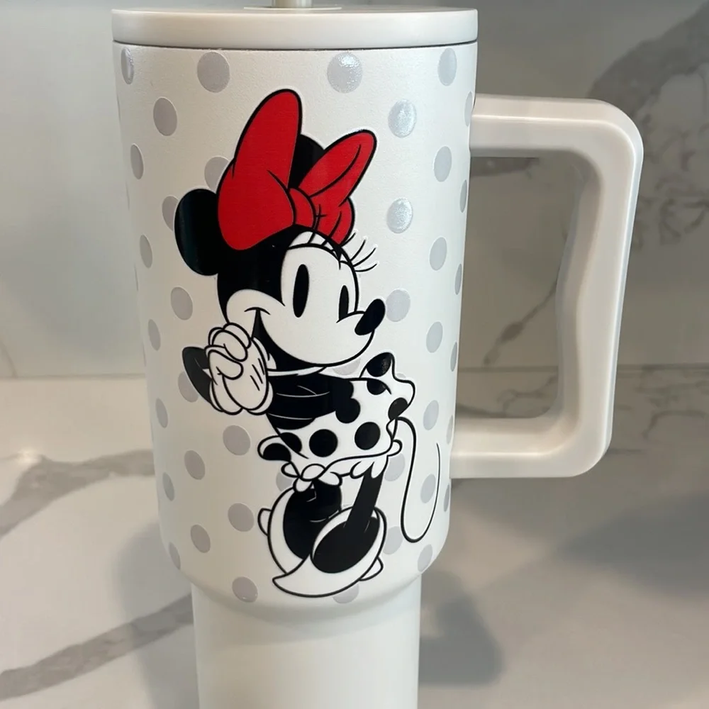 Simple Modern - DISNEY MINNIE MOUSE LOVE - Rare 40 oz Trek Tumbler - NWT!